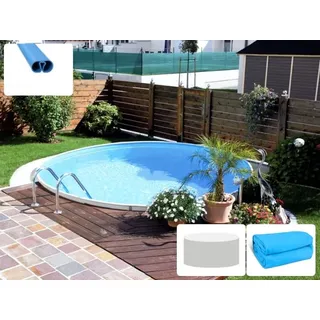 Stahlwandpool SPLASH Rundbecken / Rundpool 1,20 m hoch Folie 0,5 mm,Ø 4.50 m
