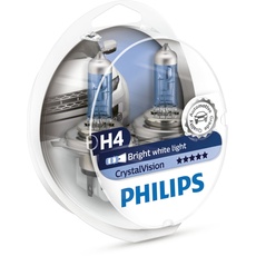 Philips CrystalVision 12342CVSM H4 60W P43t-38 1100lm Autolampe