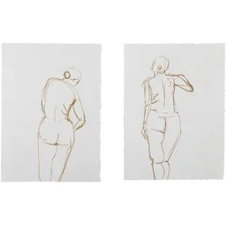 Bloomingville - Set of 2 - Aise Poster - 26x35 cm (82058284)