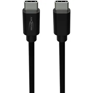 Ansmann USB-C auf USB-C 1,2 m Schwarz