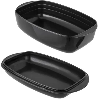 Kuhn Rikon EASY Glas Ofenform 4.3L + 2.2L, beschichtet