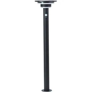 Brilliant G40407/06 Garvina Solar-Außenstandleuchte mit Bewegungsmelder LED-Modul LED fest eingebaut 3W 430lm, 3000K, m. BWM