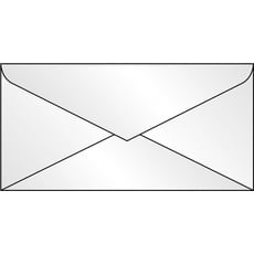 Bild Sigel, Briefumschläge transparent DIN lang ohne Fenster