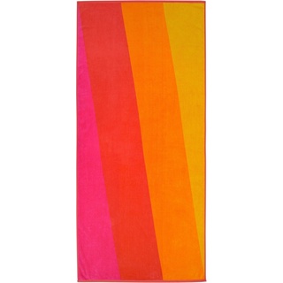 Dyckhoff Strandtuch »Sunset«, 80 x 180 cm), Grenadine