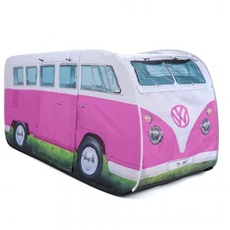 Bild - Volkswagen Kinder-Pop-Up-Spiel-Zelt im T1 Bulli Bus Design 165 cm (Bus Front/Pink)