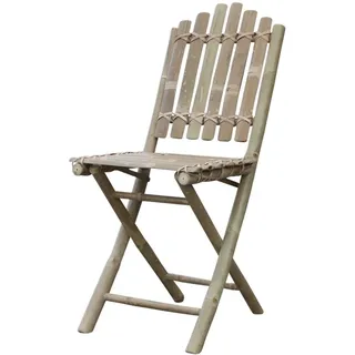 Chic Antique Stuhl LYON Gartenstuhl 48 x 50 x 92 cm beige klappbar