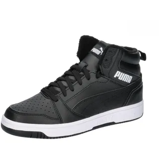 Puma Rebound V6 Mid WTR Kinder Shadow Gray/Black/White 38