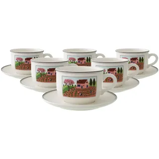 Villeroy & Boch Teetasse 0,25 l Bunt 6 St.