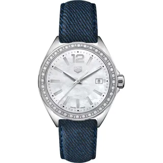 Tag Heuer Damenuhr aus Edelstahl Model WBJ131A.FC8251 - Silber