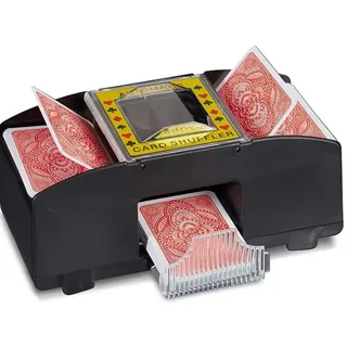 Avilia Mischia-Karten für französische Karten, ideal zum Pokerspielen – Spielkartenmischung für Jede Art von Karten, aus Kunststoff, 21 x 11,5 x 9,5 cm