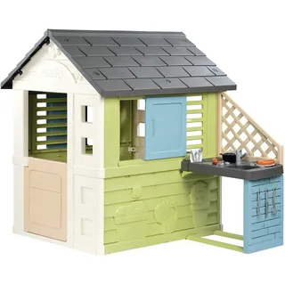 Smoby Spielhaus Pretty mit Küche Kunststoff