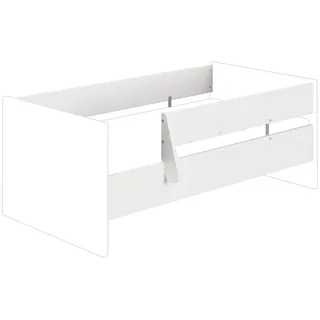 Paidi »FIENE Sicherheits-Set für sorgenlosen Schlaf« Umbau vom Babybett zum Kinderbett / Kindersofa, 70x140cm in grau