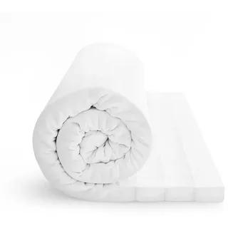 Mister Sandman Topper 200x200 Matratzenauflage für Liegekomfort und Matratzenschutz, Kaltschaum Topper für alle Matratzen und Boxspringbetten, Matratzen Topper weich, Höhe ca. 5cm