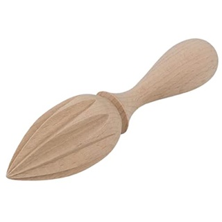 teemando® Zitronenpresse aus Holz, spitz, 15 cm, Saftpresse für Zitrusfrüchte