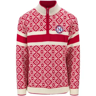 Dale of Norway Team Norway Cortina Masc. Sweater raspberry offwhite (B00) XXL