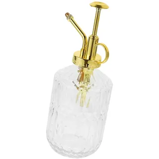 OFFSCH Vintage Glas Gießkanne Sprühflasche Für Pflanzen Mit Transparentem Design Gleichmäßiger Nebel Zur Sanften Bewässerung Von Zimmerpflanzen Sukkulenten Blumen Und Gemüse 8.15In