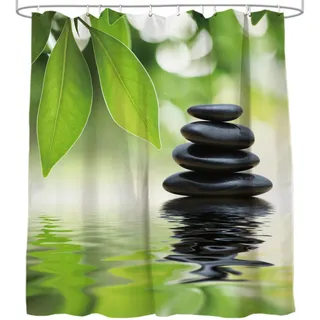 Sanilo Duschvorhang 180 x 200 cm grün