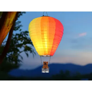 GLOBO 36138 Solarleuchte Kunststoff silberfarben, 24x LED