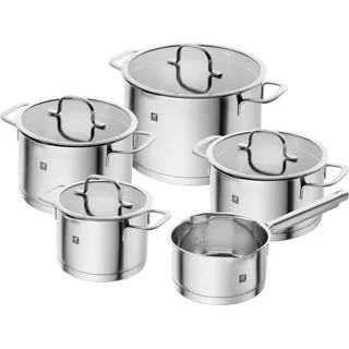 Zwilling TrueFlow Topf-Set 5-tlg. Kochtopf + Bratpfanne + Stieltopf