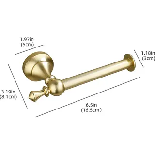 INF Papierhandtuchhalter für die Wandmontage Gold - Gold