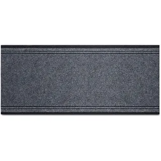 Primaflor-Ideen in Textil Küchenläufer »MALAGA, Made in Belgium« rechteckig 6 mm Höhe Nadelfilz, robust, strapazierfähig und pflegeleicht, rutschhemmend, grau