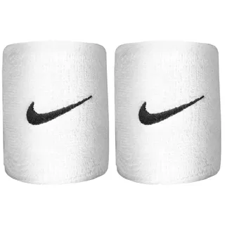 Nike Unisex Swoosh Schweißband, White/Black, One Size