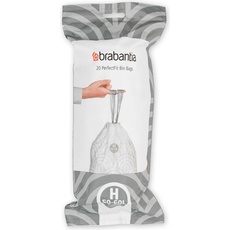 Brabantia PerfectFit Bags, Abfallsack, Weiss