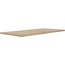 Bild von Tischsystem: Tischplatte aus Holzwerkstoff in Sonoma Eiche, 180 x 3,8 x 90 cm