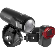AXA Unisex – Erwachsene Akkuscheinwerfer-2020702301 LED-Akkuscheinwerfer, Schwarz, Einheitsgröße