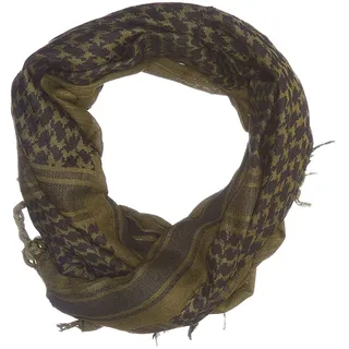 Mil-Tec Herren Módní šála-12609201 Mode Schal, Oliv/Schwarz, Einheitsgröße EU