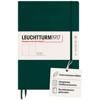 Leuchtturm1917 Notizbuch Master Classic A4 blanko Grün