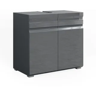 Vicco Waschbeckenunterschrank Fredd 60 x 56 cm Dunkelgrau