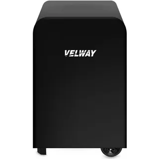 Velway Grillabdeckung 76 x 66 x 110 cm wasserabweisend schwarz