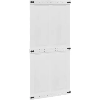 vidaXL Scheunentür Corona 100 x 210 cm Massives Kiefernholz