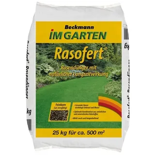 BECKMANN Rasendünger organisch/mineralisch mit natürlicher LZW 25 kg
