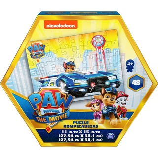 Spin Master PAW Patrol: Der Kinofilm - Signature Puzzle mit 48 Teilen (Artikel ist sortiert - Zufallsauswahl)