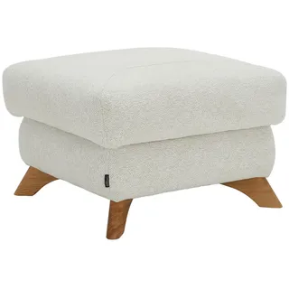 Valnatura Hocker , Creme , Textil , Eiche , massiv , quadratisch , 65x47x65 cm , Stoffauswahl , Wohnzimmer, Sessel, Hocker & Hockerbänke, Sitzhocker