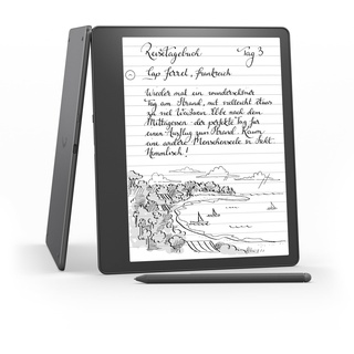 Amazon Kindle Scribe (32 GB) – der erste Kindle, der auch ein digitales Notizbuch ist – mit Paperwhite-Bildschirm (10,2 Zoll, 300 ppi) und Premium-Eingabestift