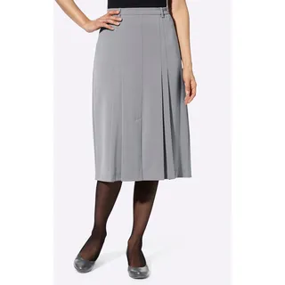 Classic Faltenrock, grau