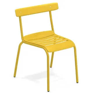Stuhl Miky Emu Group gelb, Designer Florent Coirier, 77x56x55 cm