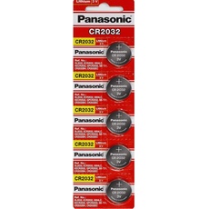 Panasonic CR2032 3V Lithium-Batterie 2Pack X (5Pcs) = 10 Single Use Batterien -