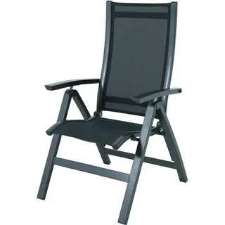 Royal Garden Royal Kensington Multipositionsstuhl Aluminium/Textilene iron grey