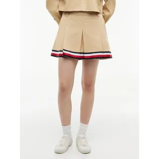 Tommy Jeans Minirock "TJW RWB TAPE MINI SKIRT" Baumwolle, gentle gold