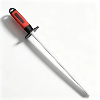 Keramik-Schärfstab, Küchenmesser-Schärfstab mit Bruchsicherer Kappe, Keramik Messerschärfer, Schleifstab, Wetzstahl für Messer, Keramik Wetzstab, Wetzstahl Diamant, 390×14×260mm