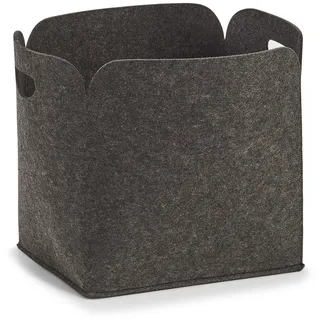 Zeller Aufbewahrungskorb 36 x 28 x 36 cm 1-tlg. grau