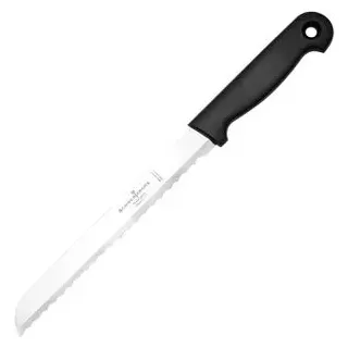 Schwertkrone Brotmesser 19 cm Schwarz