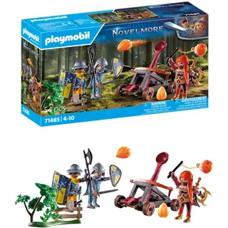 PLAYMOBIL | Novelmore | Duell zwischen Novelmore-Rittern und Burnham Raiders | Spielzeug für Kinder ab 4 Jahren | 71485