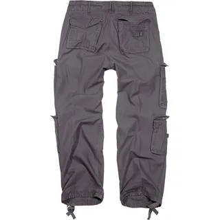 Brandit Textil Brandit Pure Vintage Trouser Cargo Hose anthrazit, Größe 5XL
