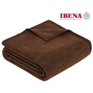 IBENA Kuscheldecke 150 x 200 cm Braun
