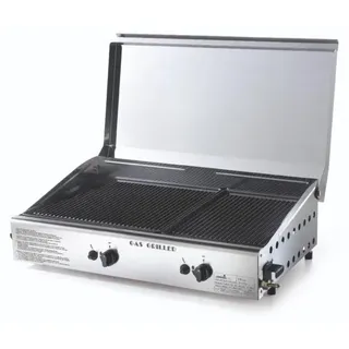 Ompagrill Piastra Di Cottura Doppia A Gas Plancha Double 4069